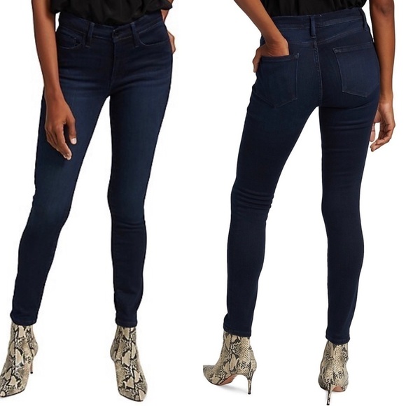Frame Le Skinny De Jeanne Cropped Jeans in National - Picture 1 of 6